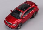 Black / White / Red 1:64 Scale Diecast Toyota Harrier SUV Model