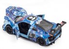 Blue 1:32 Scale Kids Diecast Audi R8 LMS GT3 Toy