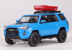 Blue 1:64 Scale Diecast Toyota 4Runner TRD Pro Model