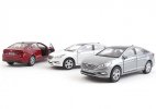 Red / Silver / White 1:38 Scale Diecast 2015 Hyundai Sonata Toy