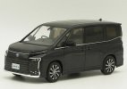 Black 1:30 Scale Diecast 2022 Toyota Voxy Model