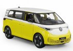 1:24 Scale Yellow / Orange Diecast 2023 VW ID.Buzz Van Model