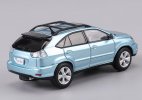 1:64 Silver / Blue / White / Golden Diecast Lexus RX300 Model