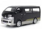 1:32 Scale White / Black / Blue Kids Diecast Toyota Hiace Toy