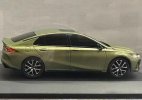 1:43 Scale Gray / Green Diecast 2021 Trumpchi Empow Model