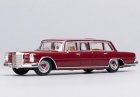 Wine Red / Black / White Diecast Mercedes-Benz 600 Pullman Model