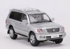 Silver / Black / White / Golden 1:64 Diecast Lexus LX470 Model