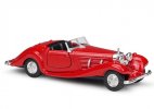 Red Kid 1:36 Scale Diecast 1936 Mercedes Benz 500K Roadster Toy