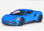 1:24 Scale Welly Blue / Red Diecast Lotus Emira Model