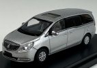 Silver / Brown 1:64 Scale Diecast 2014 Buick GL8 MPV Model