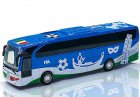 Blue Kids Italy National Football Team Diecast Coach Bus Toy