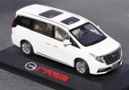 1:43 Scale White Diecast 2018 Trumpchi GM8 Model