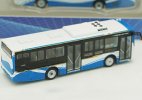 1:120 Scale NO.98 White Diecast Sunwin 8 Series City Bus Model