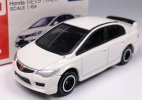 White / Red 1:68 Scale Kids Diecast Honda Civic Type R FD2 Toy