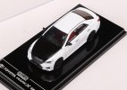 Black-White 1:64 Scale Diecast Toyota Mark X GRX133 Model