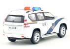 Kids 1:32 Police White Diecast Toyota Land Cruiser Prado Toy