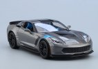 1:24 Scale Maisto Gray 2017 Diecast Chevrolet Corvette Model