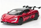 1:64 Scale Red Diecast 2024 BYD Yangwang U9 Coupe Model