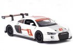 Black / White / Blue / Golden 1:32 Scale Diecast Audi R8 LMS Toy