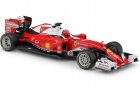 1:32 Scale Bburago Red NO.7 Diecast Ferrari SF16-H Model