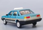 1:64 Scale Blue Taxi Diecast VW Santana Sedan Model