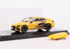 1:64 Scale Yellow Diecast VW Arteon R Liftback Model