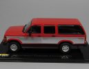 Red 1:43 IXO Diecast 1993 Chevrolet Veraneio Custom Model