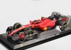 1:24 Scale Red Bburago NO.55 Diecast 2023 Ferrari SF-23 Model