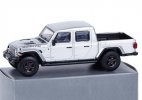 1:64 Gray / Silver Diecast 2020 Jeep Gladiator Pickup Truck Toy