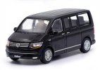 1:64 Scale Black / White / Red / Blue Diecast VW T6 Multivan Toy