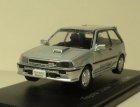 1:43 Silver IXO Diecast Toyota Starlet Turbo S 1986 Car Model