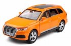 1:32 Blue / Orange / White / Black Kids Diecast Audi Q7 SUV Toy