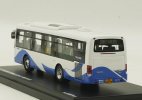 1:76 Scale Blue-White Diecast Sunwin SWB6100V5 City Bus Model