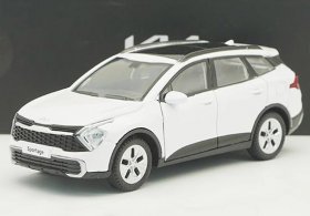 Blue / White 1:38 Scale Kids Diecast 2023 Kia Sportage SUV Toy