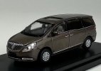 Silver / Brown 1:64 Scale Diecast 2014 Buick GL8 MPV Model