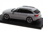 Red / Gray 1:43 Scale Spark Resin 2018 Audi RS 4 Avant Model