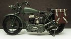 Army Green Medium Scale Handmade Harley Davidson Motorcycle