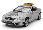 Silver Maisto Diecast Mercedes Benz SL55 AMG Safety Car Model