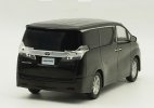 Black 1:30 Scale Diecast Toyota Vellfire MPV Model