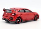 Red 1:64 Scale Asia Original Diecast Honda Civic Type R FK8 Toy