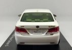 1:43 Scale White Resin Toyota Crown Hybrid Royal Series Model