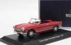 Red 1:43 Scale Norev Diecast Lancia Appia Convertibile Model