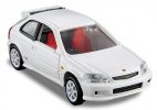 Yellow / White NO.37 Diecast Honda Civic Type R EK9 Car Toy