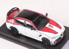 1:64 Scale White-Red Diecast Alfa Romeo Giulia GTAm Model