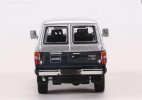 Silver-Black 1:64 Scale Diecast Toyota Land Cruiser LC60 Model