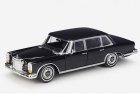 Black /Champagne 1:24 Welly Diecast 1963 Mercedes-Benz 600 Model