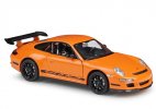 Red /Green /White /Black / Orange 1:24 Welly Porsche 911 GT3 RS