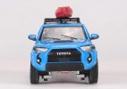 Blue 1:64 Scale Diecast Toyota 4Runner TRD Pro Model