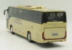 Creamy White 1:42 Scale Diecast Higer V12 Coach Bus Model