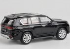 1:64 Scale Black / Gray / White Diecast 2022 Lexus LX600 Toy